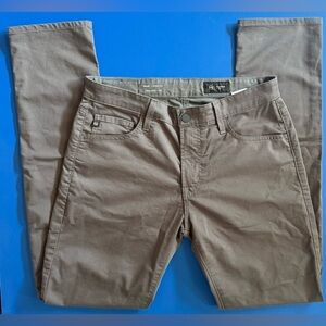 EUC ⚡️ AG Tellis Modern Slim Pants 32x34 – Italian Fabric – Taupe Gray